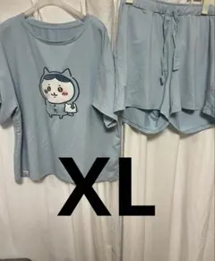 GU ちいかわ ハチワレ ラウンジセット(半袖＆ショートパンツ) ヘアバンド✖︎のサムネイル