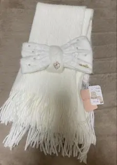 LIZLISA シャギーリボンストール マフラー