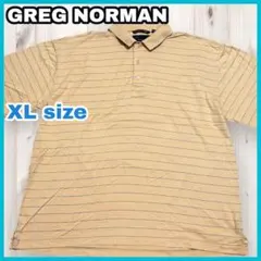ヨ*コ様 GREG NORMAN 半袖 ポロシャツ ボーダー ゴルフ ワンポインのサムネイル