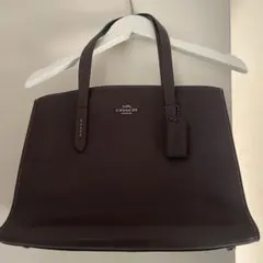値下げ　美品COACH ダークブラウン トートバッグ