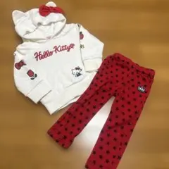 BABYDOLL ハローキティ トレーナー　パンツ　セット　80cm