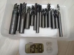 オマケ付き？ 4kg、超硬 スクラップ ジャンク エンドミル 工具 (0013 
