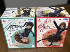 けいおん！ Luminasta 平沢唯 中野梓 フィギュア 2種セット
