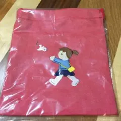 新品 ファミリア 巾着 コップ入れ