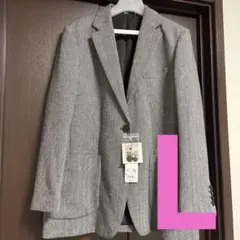 UNIQLO C ユニクロシー　ツイードオーバーサイズジャケット　L