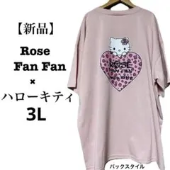 【新品未使用品】RoseFanFan × Hello Kitty コラボTシャツ