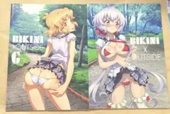 シンフォギア　BIKINI　X　OUTSIDE　花柄シャツ イラスト集　同人誌