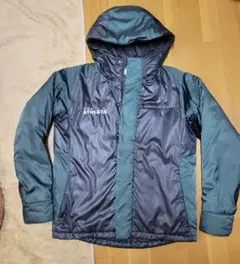 ATHLETA アスレタ　ダウンジャケット　黒×深緑　Lサイズ　おまけ付き