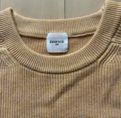 EDIFICE エディフィス クルーネックニット