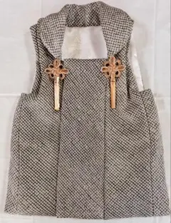 【専用】 七五三　総絞り被布　グリーングレー