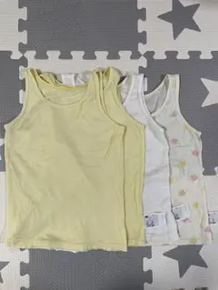 ユニクロ　メッシュ　タンクトップ　肌着　110cm 4枚セット