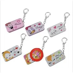 ディズニーストア　スライドケース　シークレット　キーチェーン　ラプンツェル