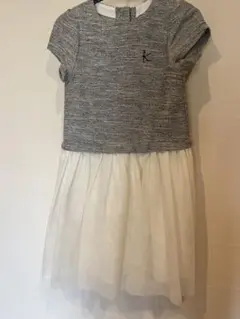 フォーマル　美品　組曲　キッズワンピースM（110-120）