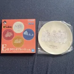 ONE PIECE ラウンドプレート ロー、ルフィー、キッド