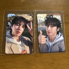 (makestar予約特典2枚セット①)東方神起ユノ I-KNOW公式特典トレカ