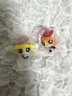パワーパフガールズ　めじるしアクセサリー2個セット