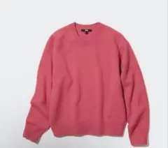 UNIQLO プレミアムラムクルーネックセーター