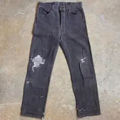 Levi's 501 ブラックデニムBLACK W33 90s リーバイスUSA