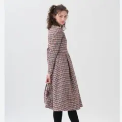 ルルウィルビー チェック ボウタイブラウス アルアバイル ANAYI 
