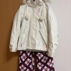 ［使用感あり］上下セット　レディース スキー　スノボ　ウェア