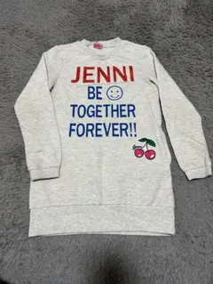 ジェニーキッズトレーナーワンピース140⭐︎JennyＧUINGNIfirst