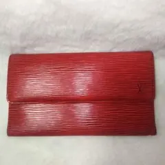 ルイヴィトン エピ M63388 ポルトトレゾール インターナショナル　レッド