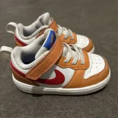 Nike キッズスニーカー オレンジ/ホワイト