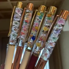 ハーバリウムボールペン 専用 282 ハーバリウムボールペン 5本セット ハンドメイド - メルカリ