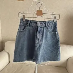 EVRIS デニムスカート　ミニ