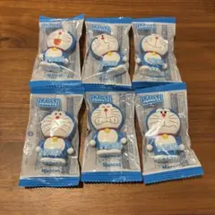 ドラえもん　マスコット　全6種類　置物　フラット　笑顔