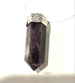 アメジスト　ペンダントorストラップ　トップ