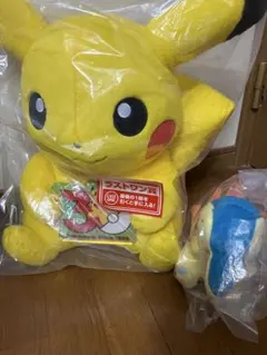 ポケモン 一番くじ ラストワン賞 ピカチュウ ミズゴロウ ワニノコ
