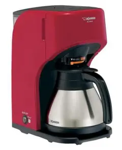 新品　象印マホービン コーヒーメーカー 5杯用 レッド EC-KV50-RA