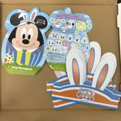 ディズニーランド　イースター　エッグハント　ステッカー　10枚