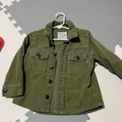 オリーブ コーデュロイジャケット 160