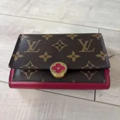 Louis Vuitton 二つ折り財布 ブラウン/ピンク