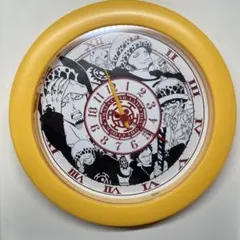 ワンピース　ONE PIECE 一番くじ　トラファルガー・ロー　壁掛け時計