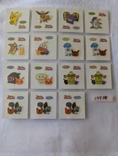⑯ポケモンパン デコキャラシール まとめ売り ▼第199弾