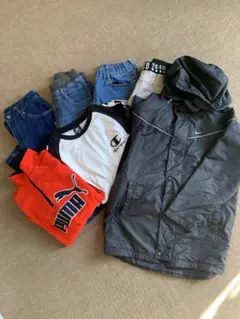 NikeジャケットとPumaフリース、ズボンなど7点セット