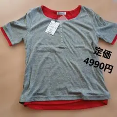 PAGEBOY 一枚でレイヤード　フェイクレイヤード半袖　新品　アダストリア