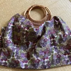 ハンドメイド用　バック用持ち手とリバティ布