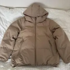 GU ヒートパデッドブルゾン Lサイズ ベージュ