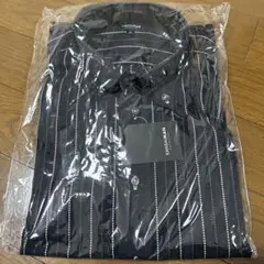 KANSAIMAN ブラック ストライプ 長袖シャツ M Eのサムネイル