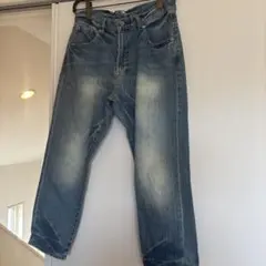 レトロガールデニムパンツ