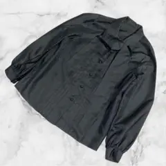 東京ソワール　ボウタイ　リボン　黒　ブラウス　フォーマル　9