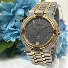 【美品】GUCCI グッチ　9000M コンビ クォーツ 腕時計　スイス製　稼働のサムネイル
