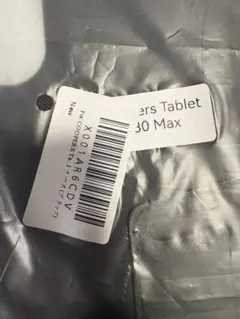 【新品】COOPERS T30 MAX用　タブレット用 手帳型ケース ブラック