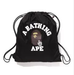 A BATHING APE ナップサック ブラック　人気カラーのサムネイル