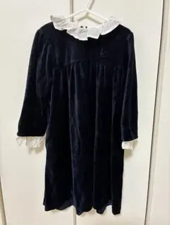 KUMIKYOKU ネイビー ワンピース 110