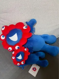 新品未使用　ミャクミャク　寝そべりぬいぐるみ 2等&3等の2個セット